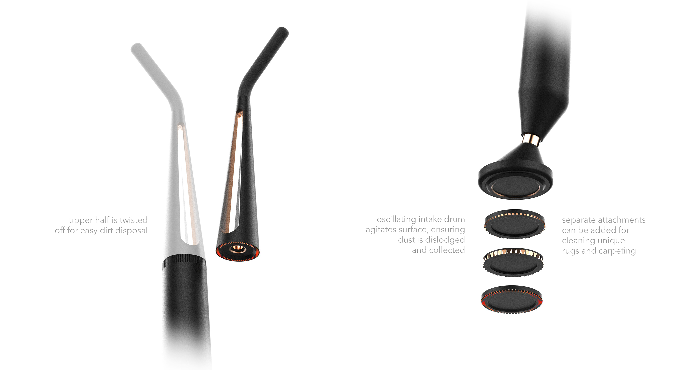 CRUX，concept，Cordless vacuum cleaner，