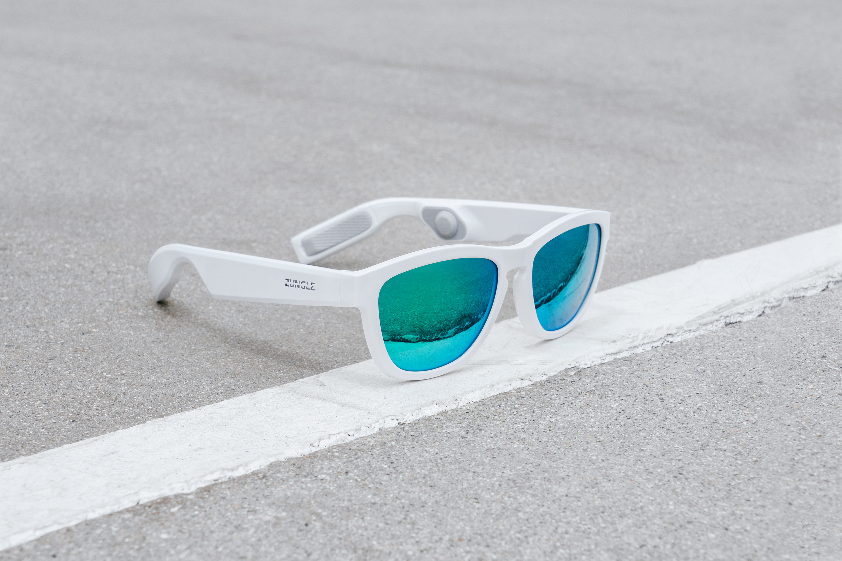 Zunlge V2，Bone conduction，Bluetooth headset，Sunglasses，