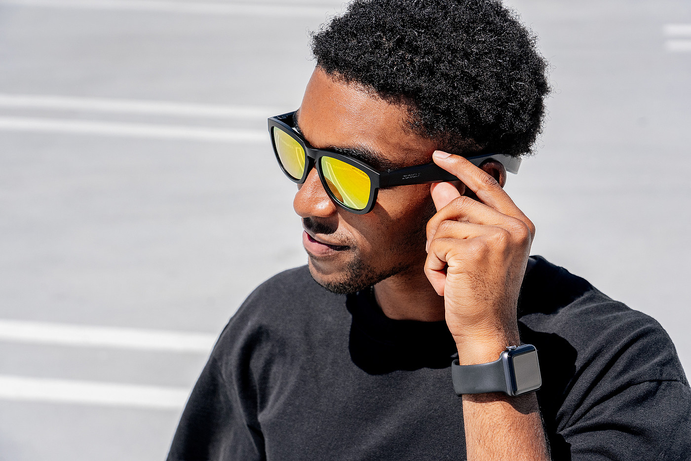 Zunlge V2，Bone conduction，Bluetooth headset，Sunglasses，