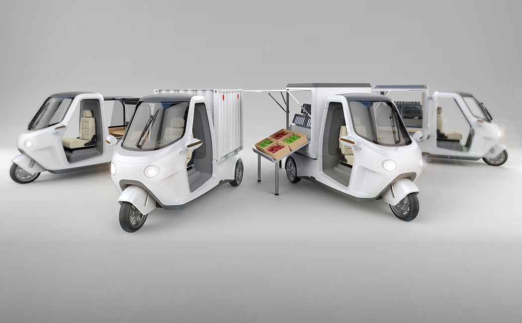 Sell，Modern intelligence，Vending car，