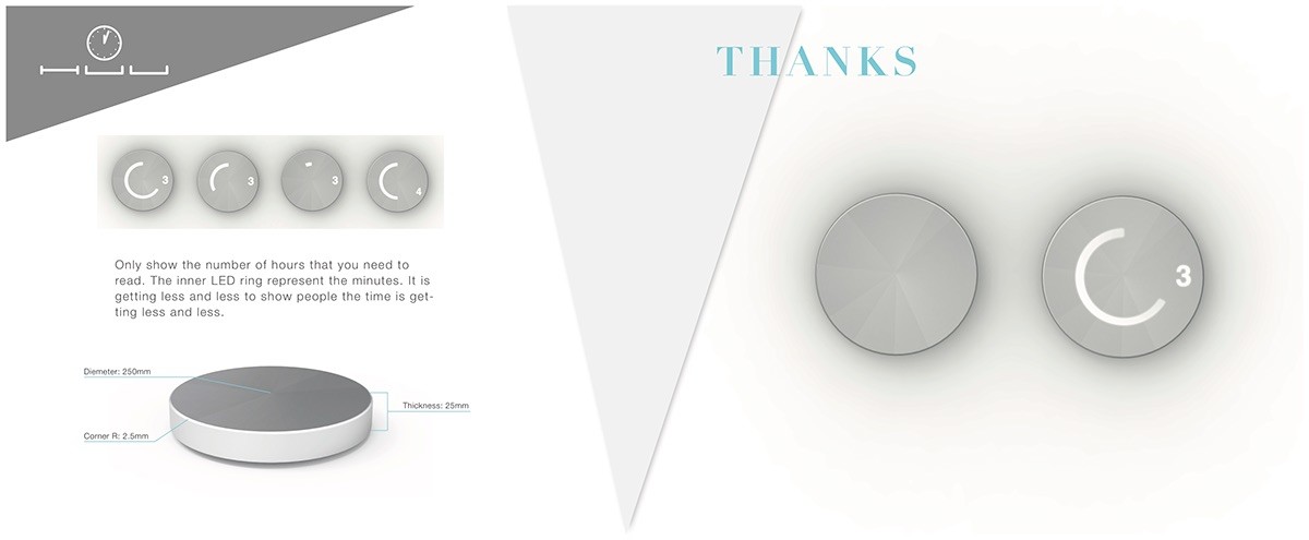 led，Wall wall clock，h.u.u，Luminous clock，time，