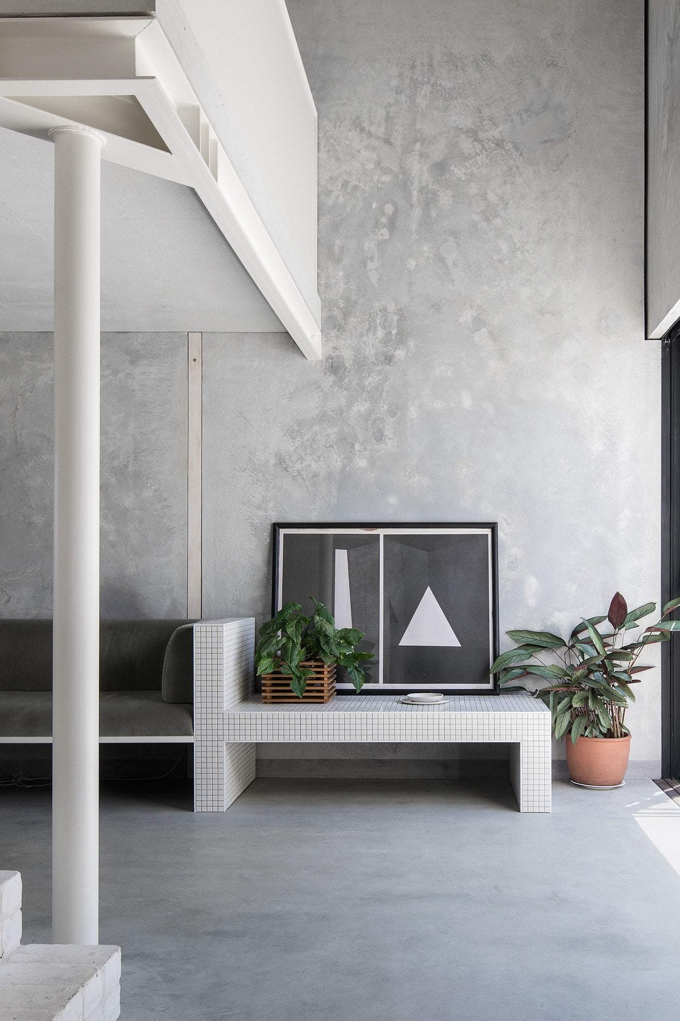 House A，concrete，Architecture，