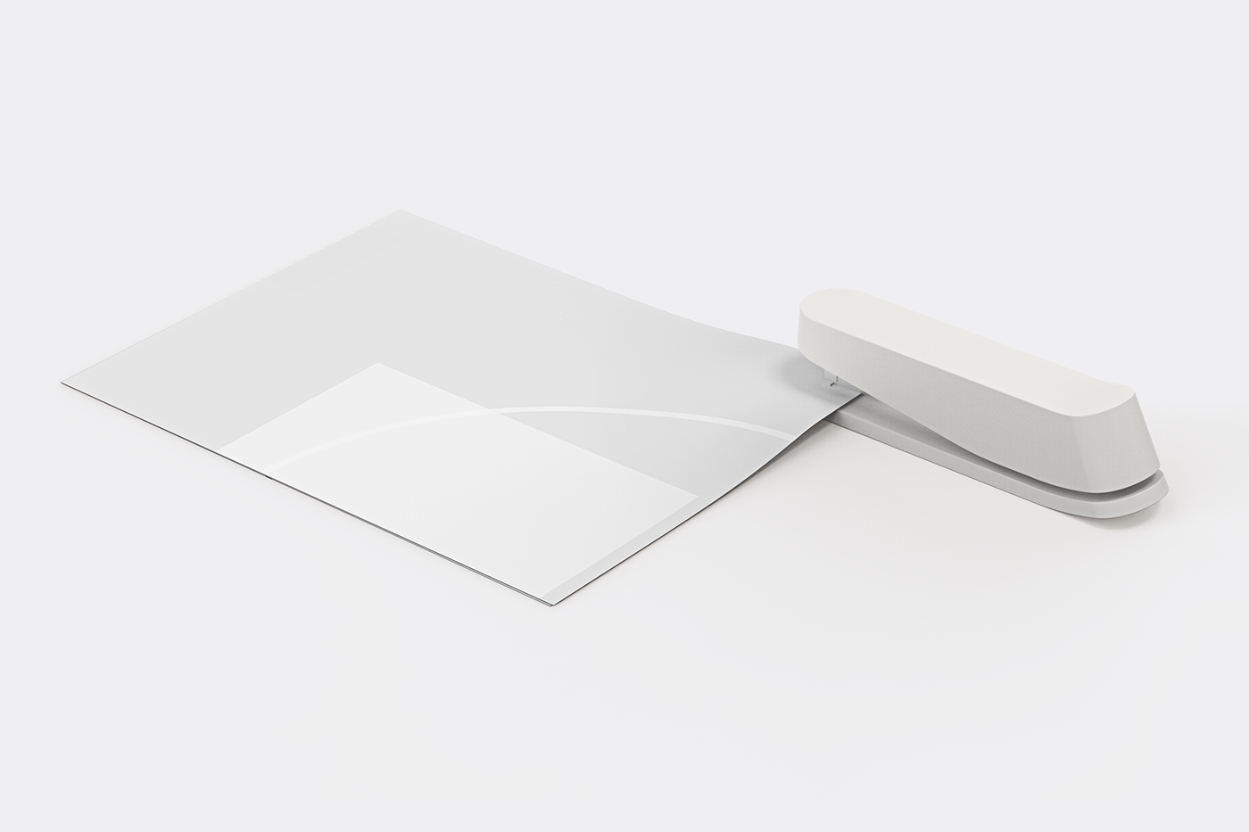 modern stylish，Bionics Design ，White minimalist，to work in an office，Office stationery，Stationery design，Stapler design，