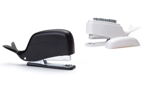 modern stylish，Bionics Design ，White minimalist，to work in an office，Office stationery，Stationery design，Stapler design，
