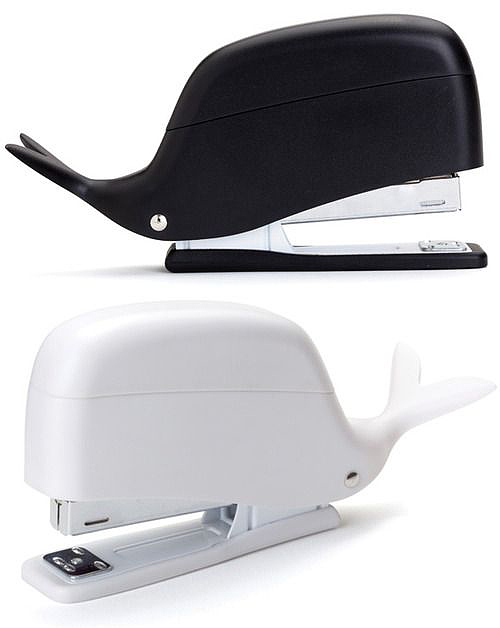 modern stylish，Bionics Design ，White minimalist，to work in an office，Office stationery，Stationery design，Stapler design，