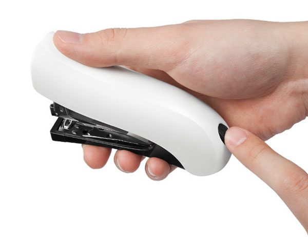 modern stylish，Bionics Design ，White minimalist，to work in an office，Office stationery，Stationery design，Stapler design，