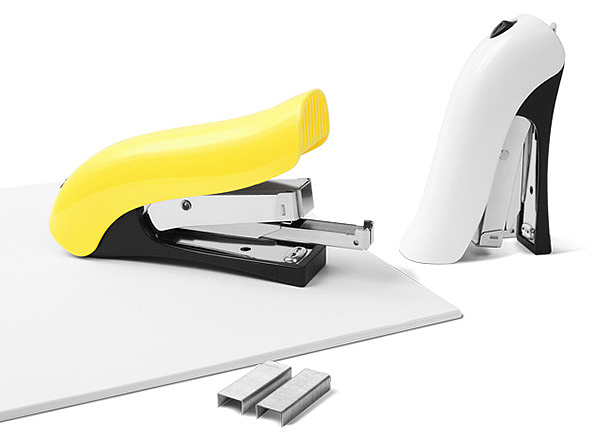 modern stylish，Bionics Design ，White minimalist，to work in an office，Office stationery，Stationery design，Stapler design，