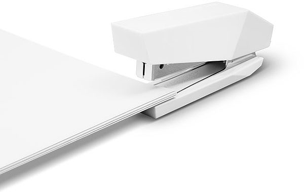 modern stylish，Bionics Design ，White minimalist，to work in an office，Office stationery，Stationery design，Stapler design，