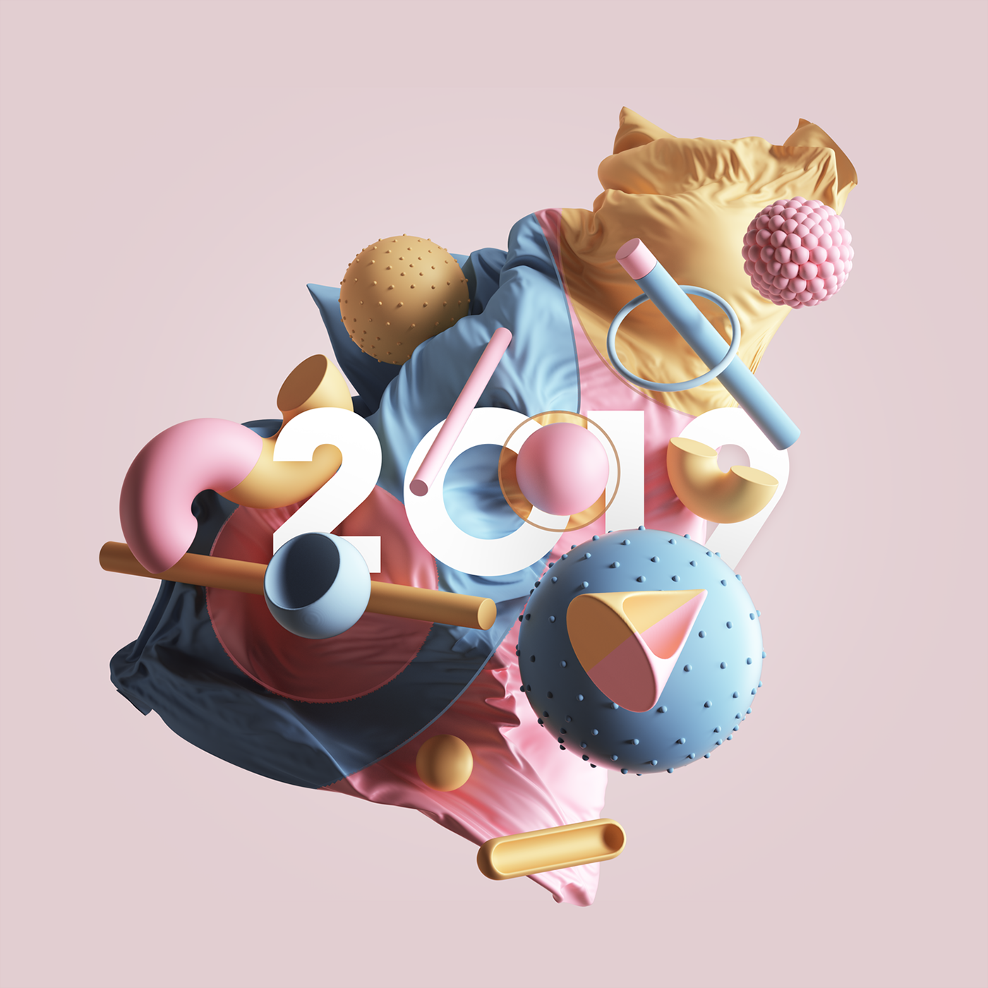 Peter Tarka，illustration，Art，c4d，