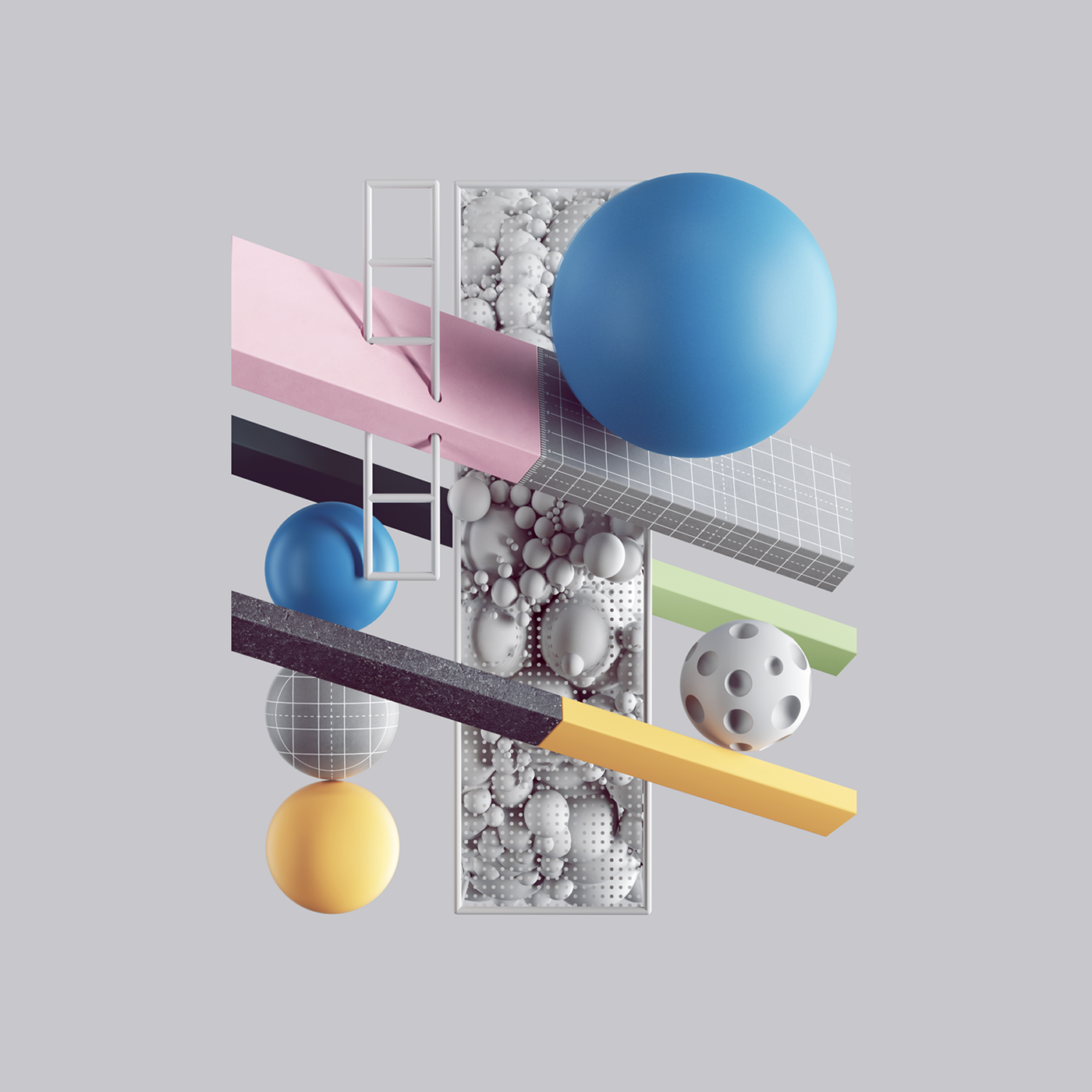 Peter Tarka，illustration，Art，c4d，