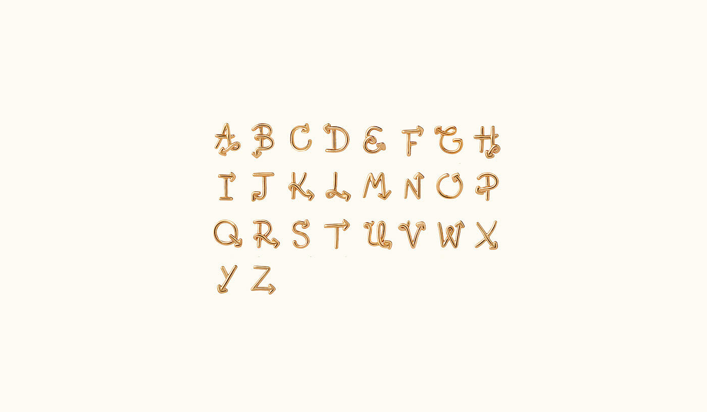 Jewellery，letter，Karen Walker，