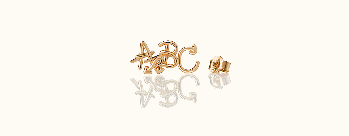 Jewellery，letter，Karen Walker，