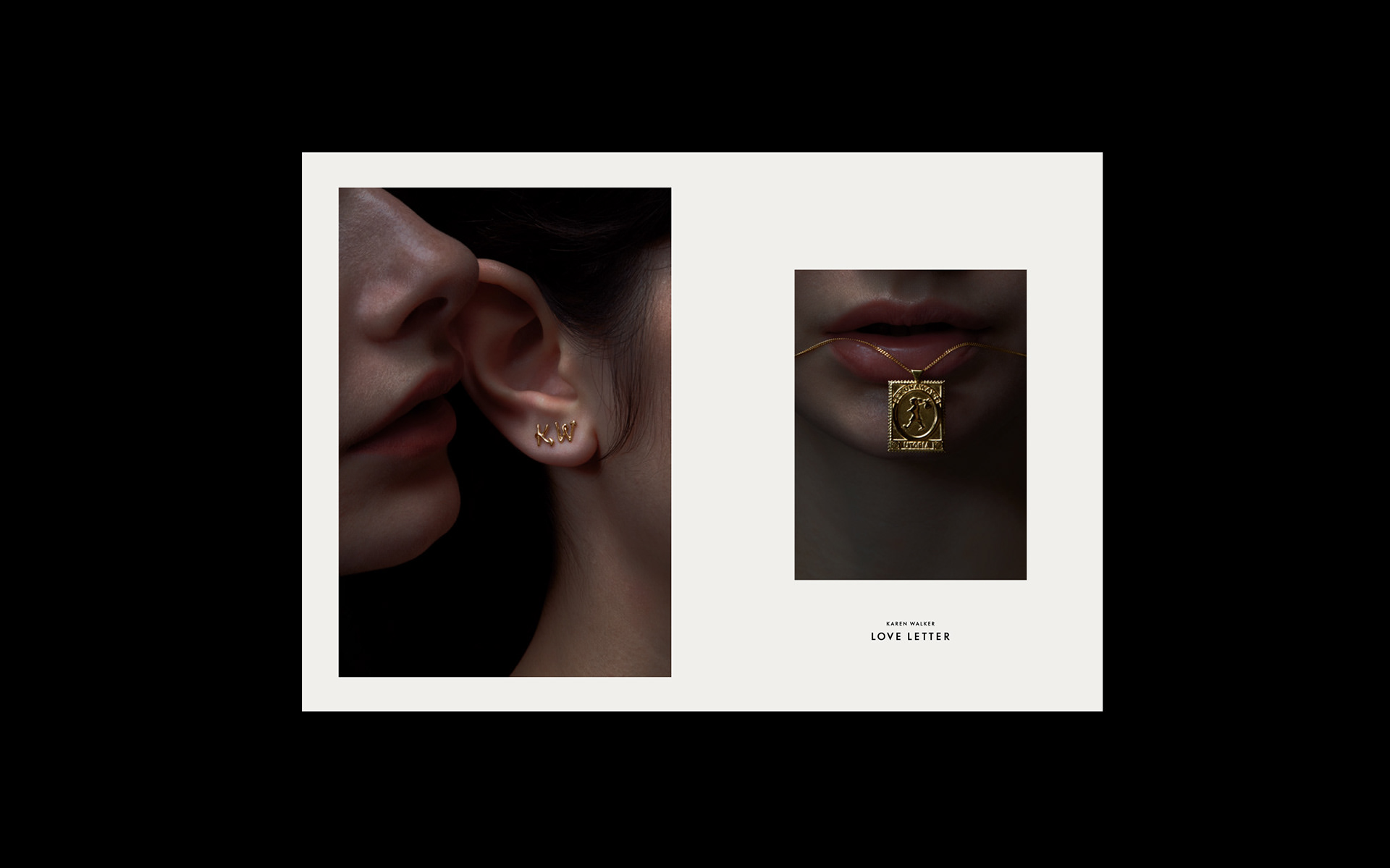 Jewellery，letter，Karen Walker，