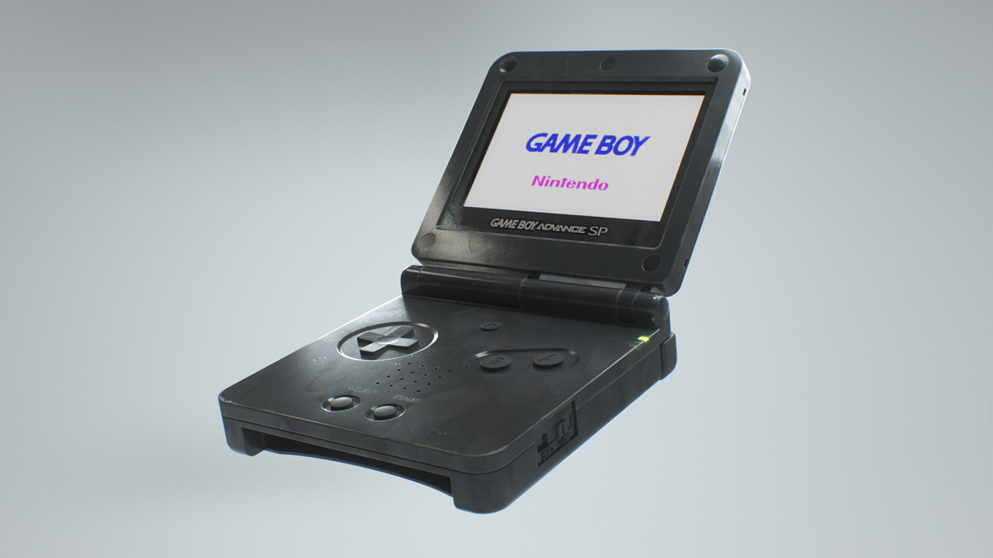 recreational machines，PSP，GAME BOY，cgi，Alexandre Guere，