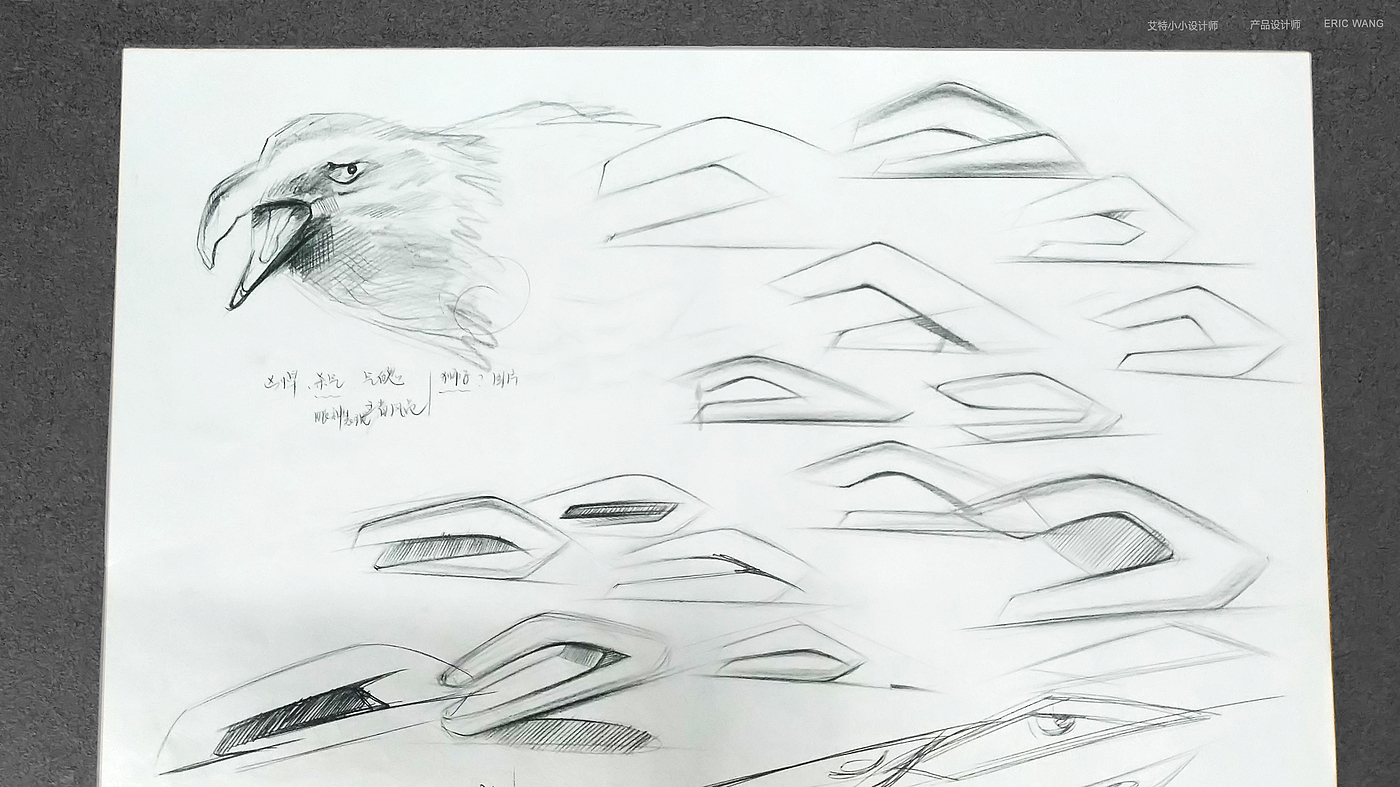 sketch，eaglemouth，shape，pencil，