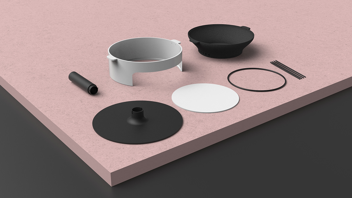 product design，Household Electric Appliances，Pizza oven，Giuseppe，