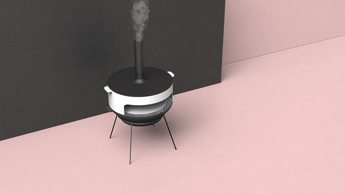 product design，Household Electric Appliances，Pizza oven，Giuseppe，