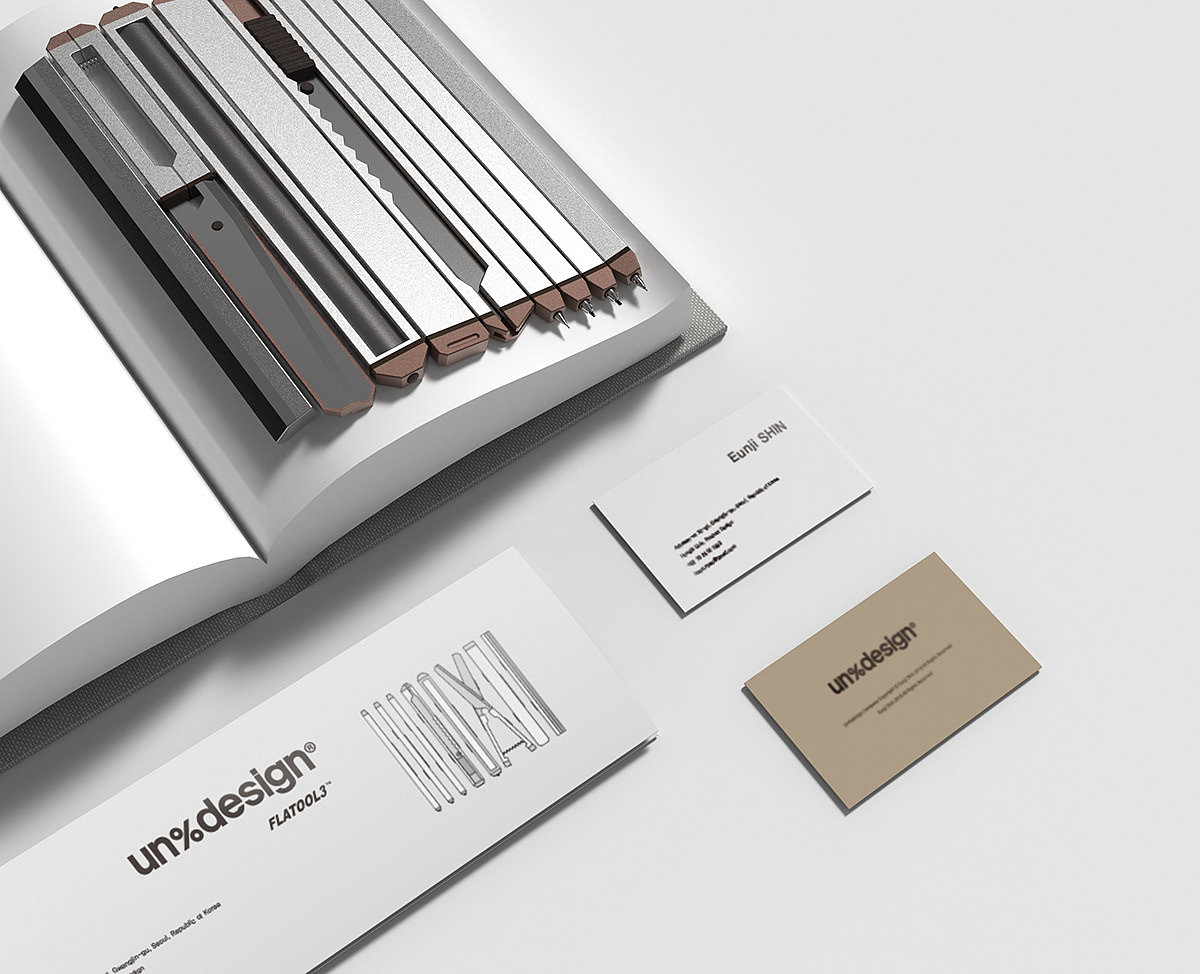 Stationery，un%design，FLATOOL3，product design，