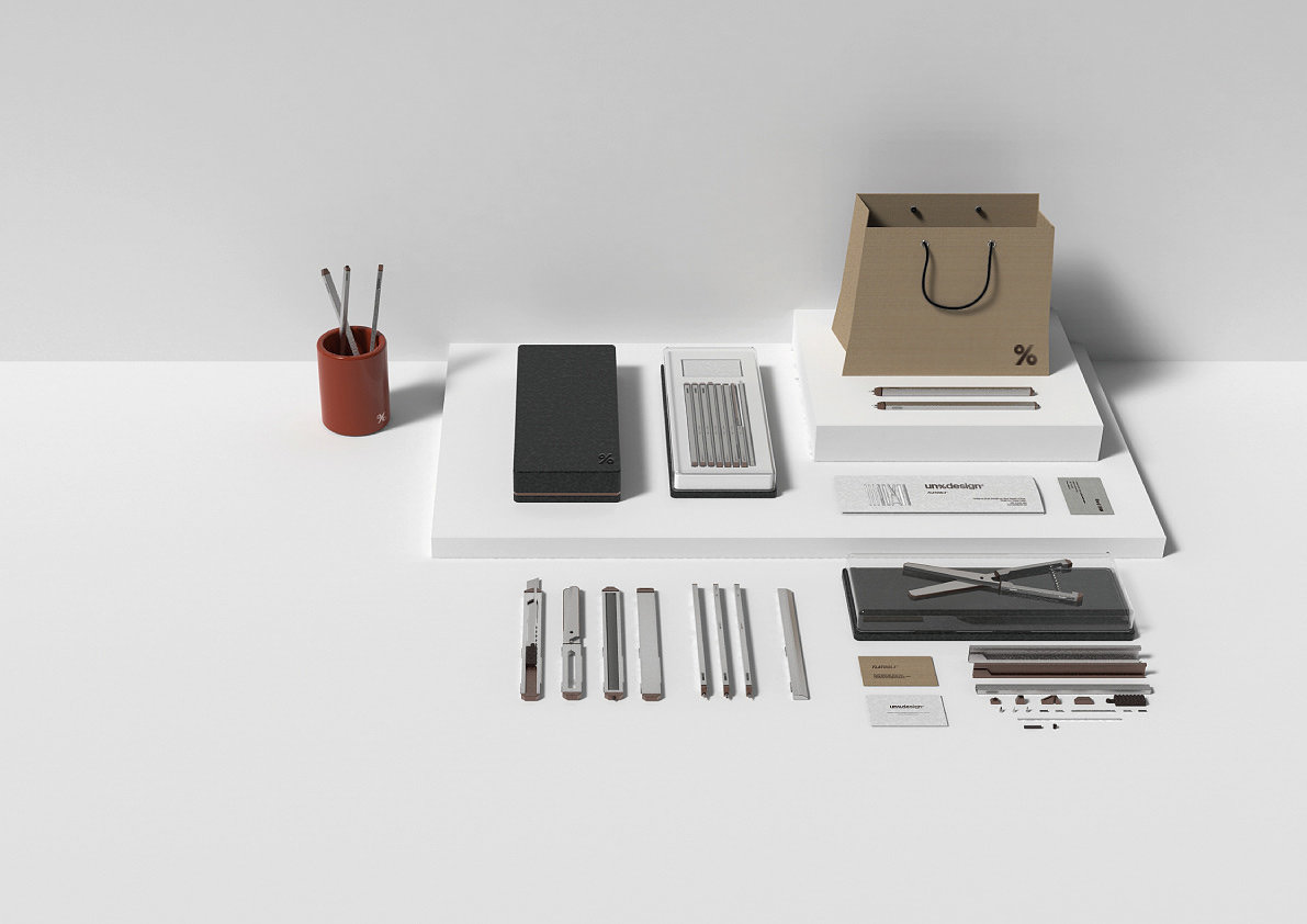 Stationery，un%design，FLATOOL3，product design，