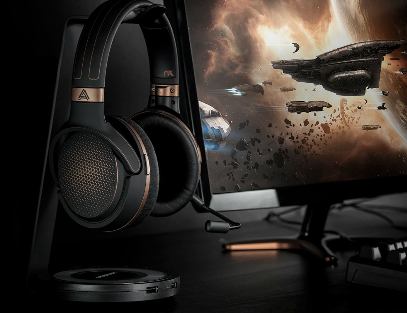 over-ear ，Audez Mobius，game，E-sports，headset，