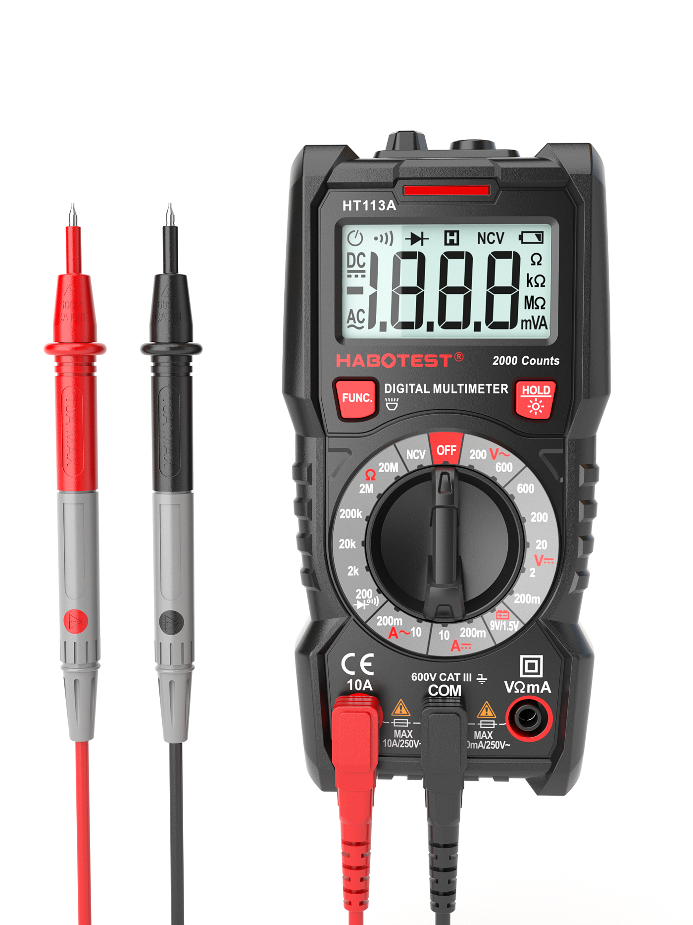 Small multimeter，Huabo precision measurement multimeter，Huabo multimeter，