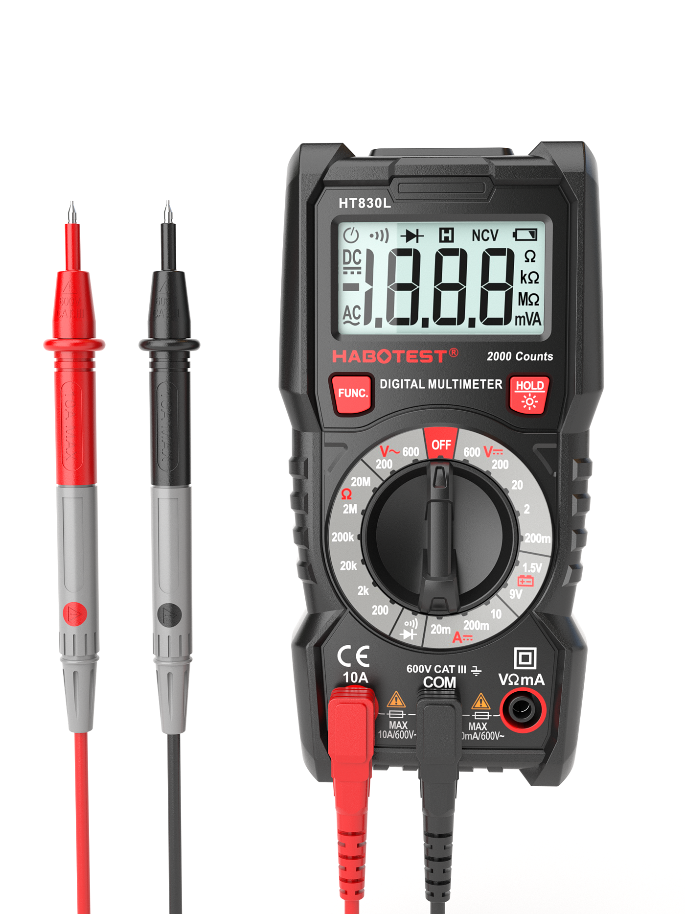 Small multimeter，Huabo precision measurement multimeter，Huabo multimeter，