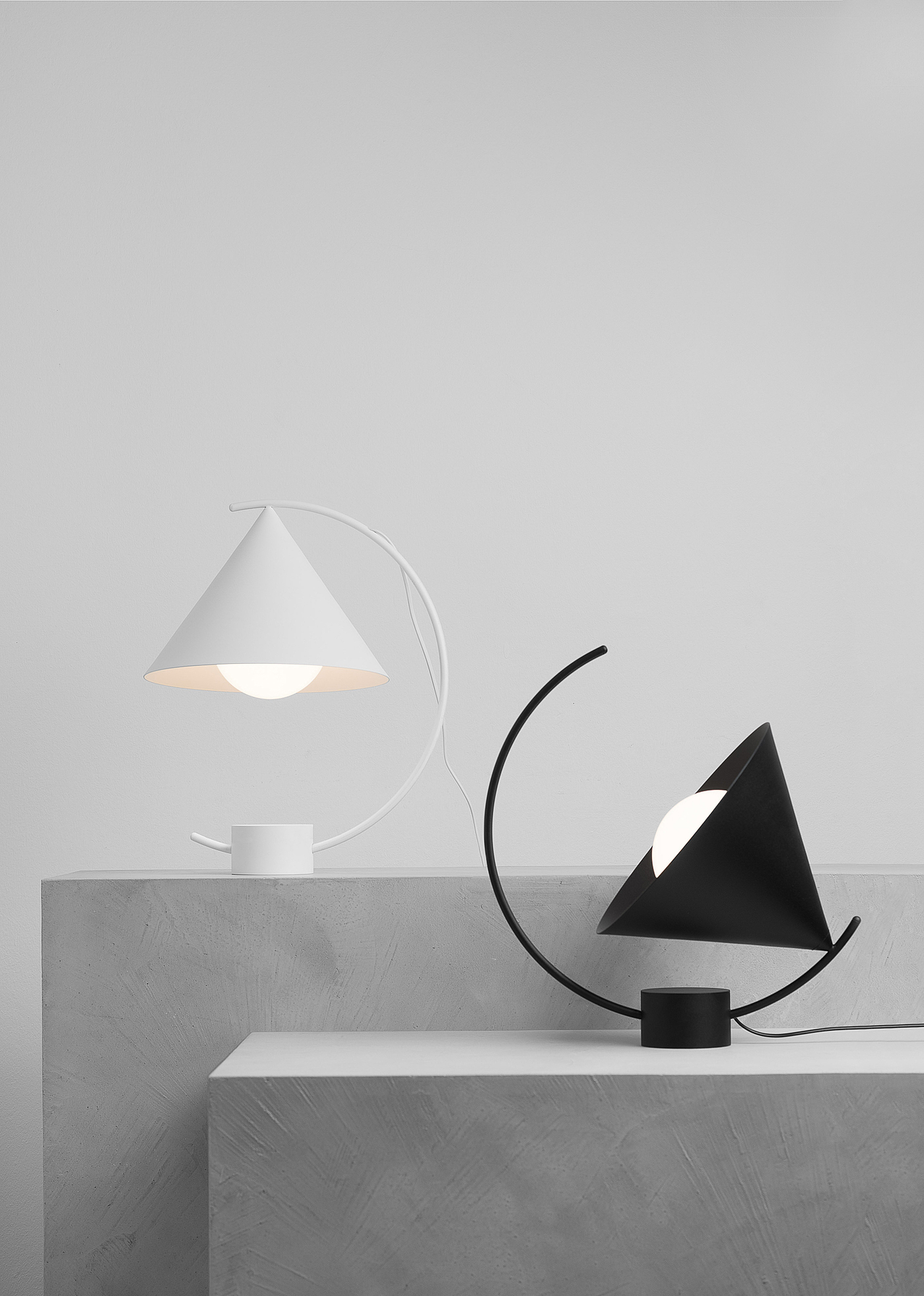 Floor lamp，Metal marble，Material innovation，Creative design，Line geometry，Minimalist geometry，Table lamp design，Lamp design，