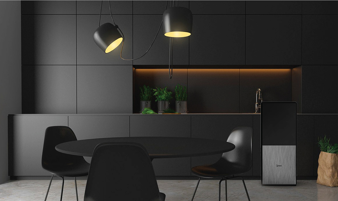 WINIX BlackCube，purifier，Cool black，