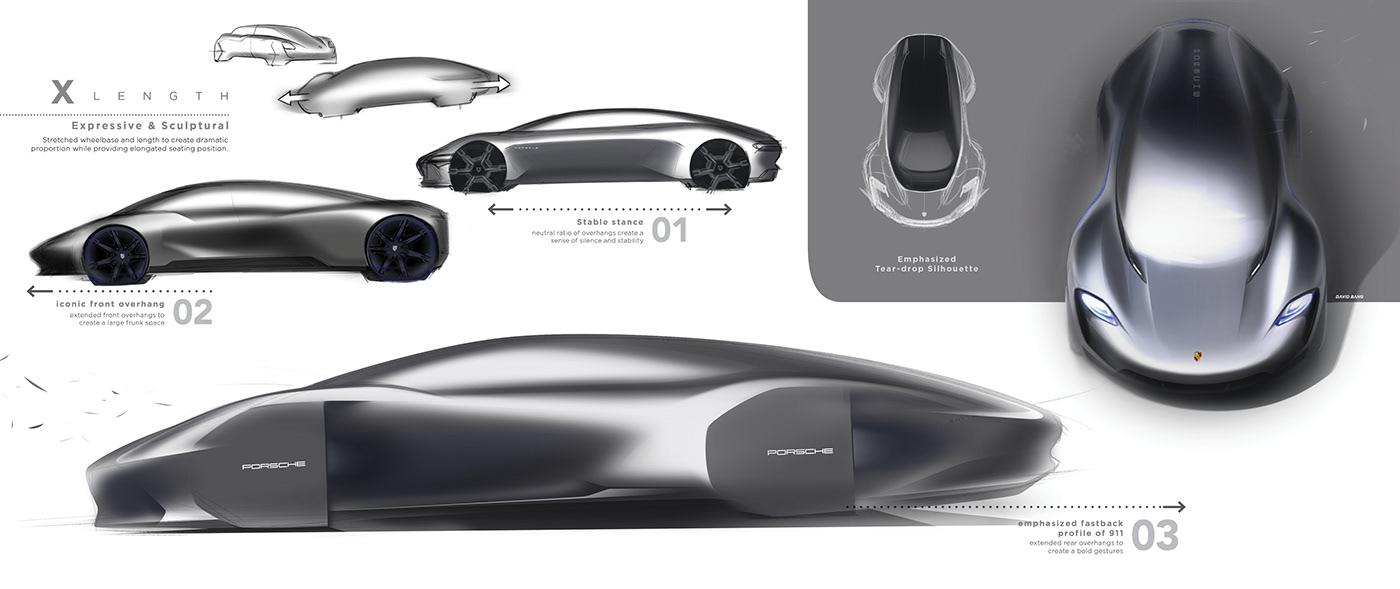 David Bang，Porsche，porsche，traffic，automobile，