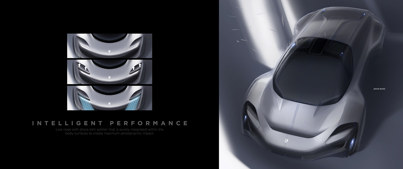 David Bang，Porsche，porsche，traffic，automobile，