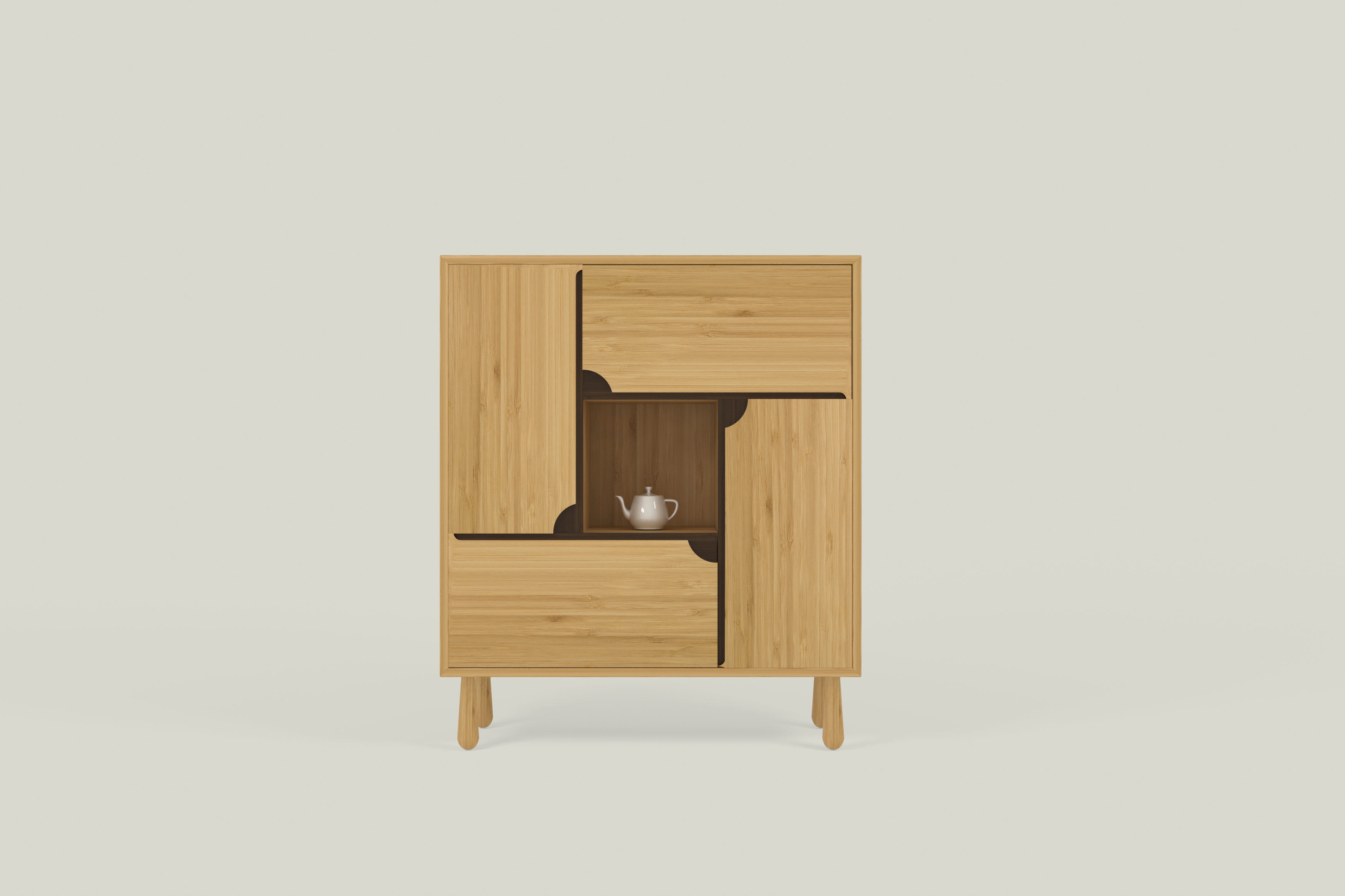 Japanese bucket cabinet，Sideboard，Storage cabinet，Lockers，New Chinese style，