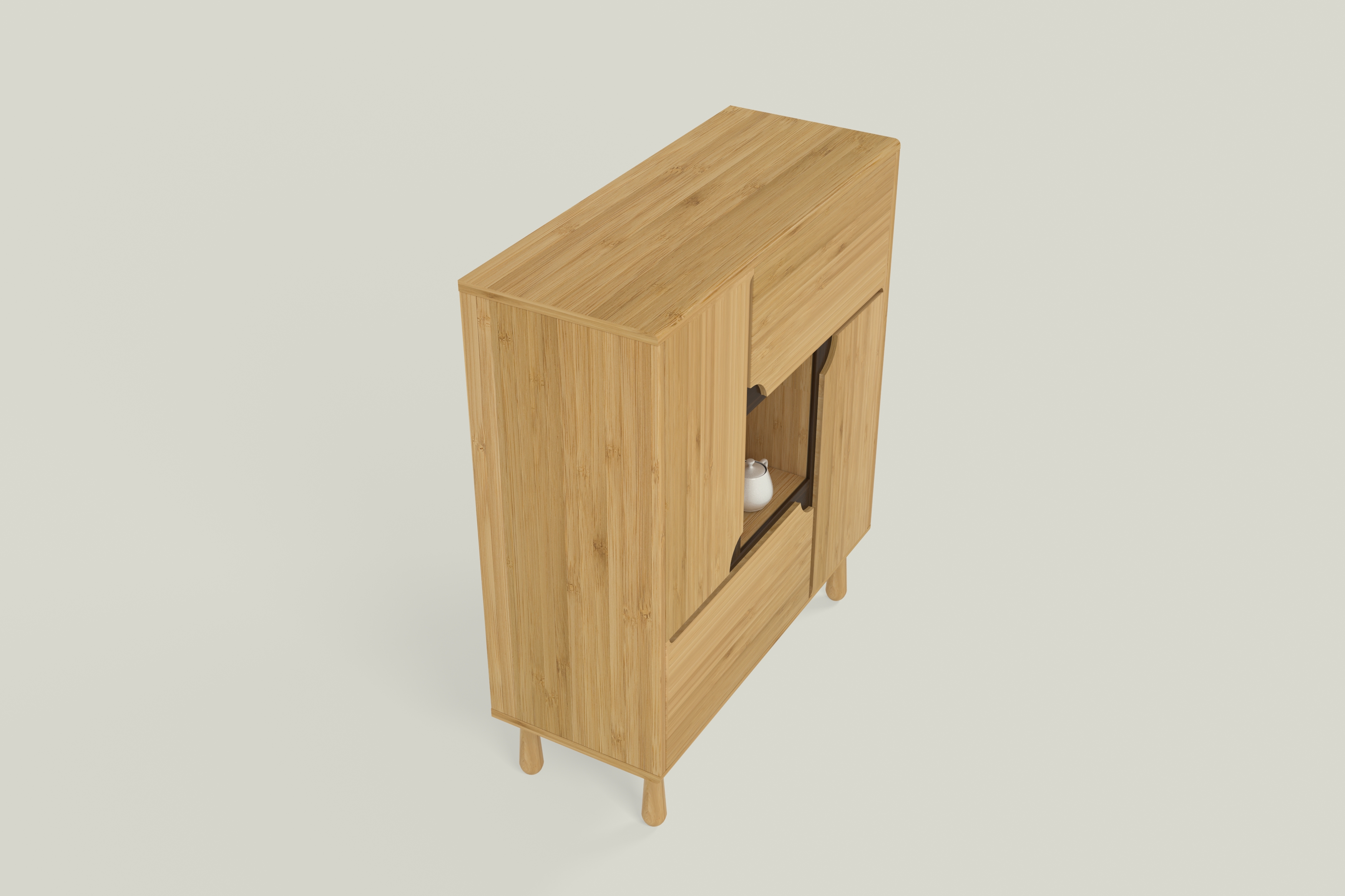 Japanese bucket cabinet，Sideboard，Storage cabinet，Lockers，New Chinese style，