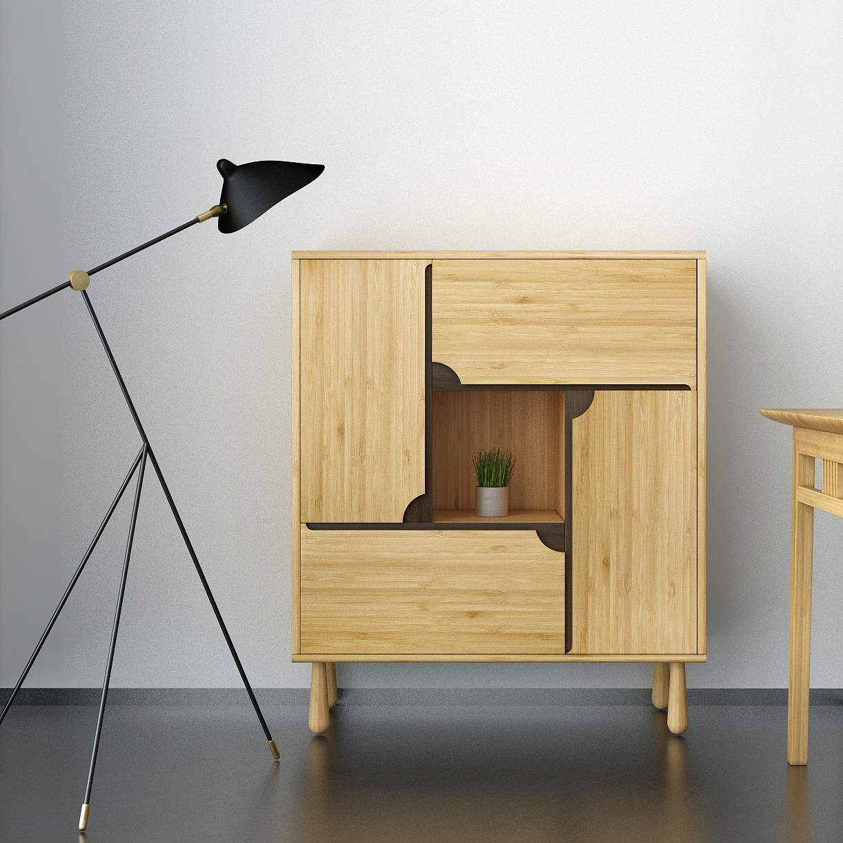 Japanese bucket cabinet，Sideboard，Storage cabinet，Lockers，New Chinese style，