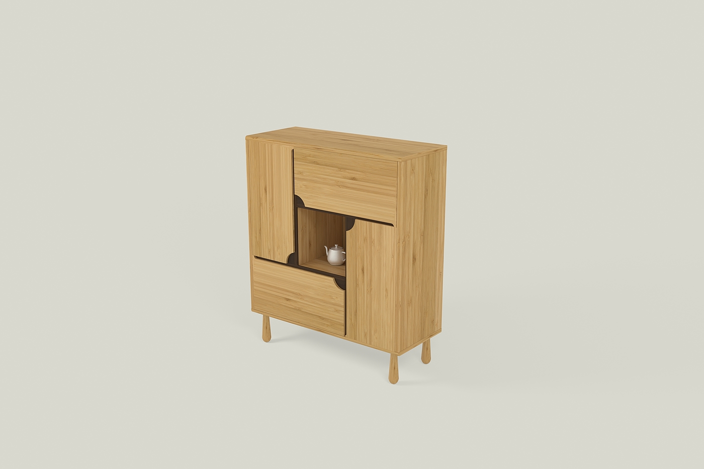 Japanese bucket cabinet，Sideboard，Storage cabinet，Lockers，New Chinese style，