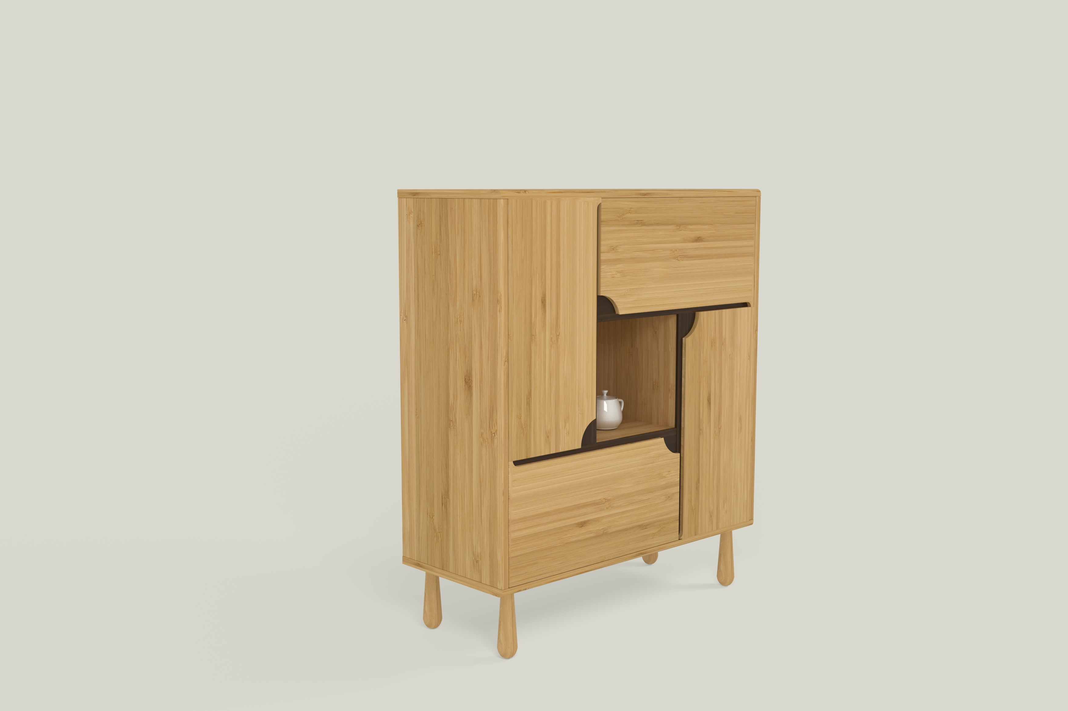 Japanese bucket cabinet，Sideboard，Storage cabinet，Lockers，New Chinese style，