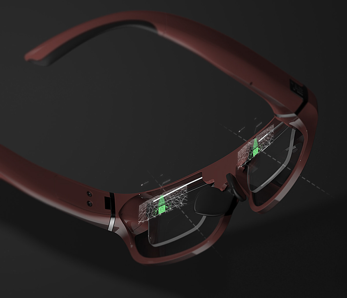Waveguide technology，product design，Ar glasses，R-10，
