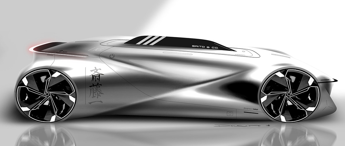 Hand drawn car，vehicle，industrial design，manuscript，