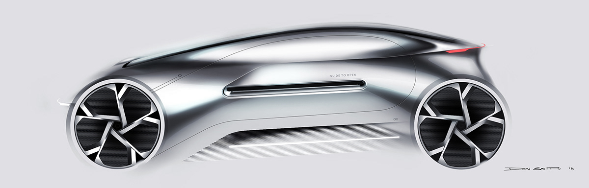 Hand drawn car，vehicle，industrial design，manuscript，