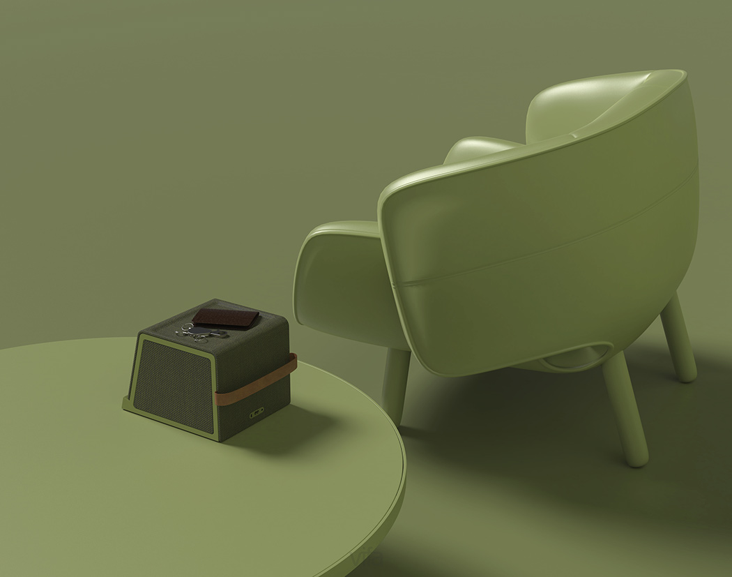 stockholm，loudspeaker box，multi-function，Three in one，Digital，