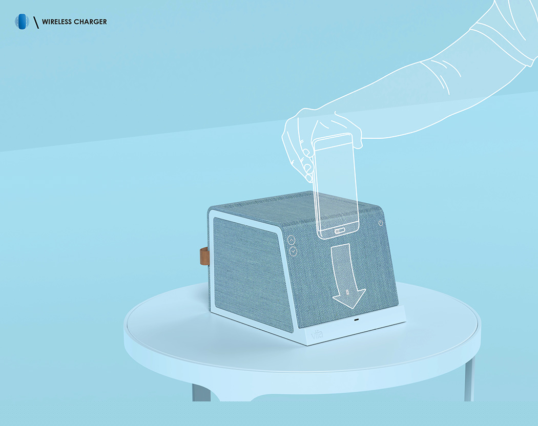 stockholm，loudspeaker box，multi-function，Three in one，Digital，