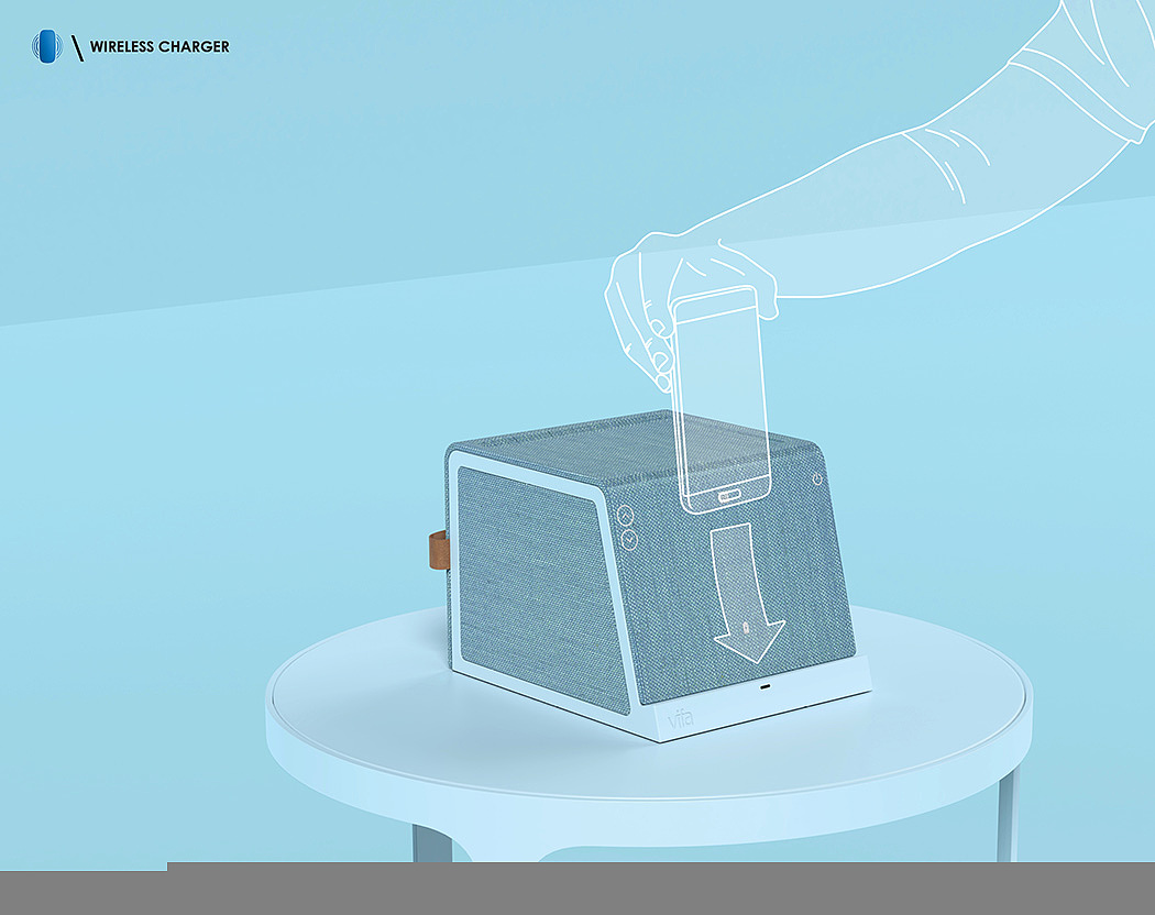 stockholm，loudspeaker box，multi-function，Three in one，Digital，