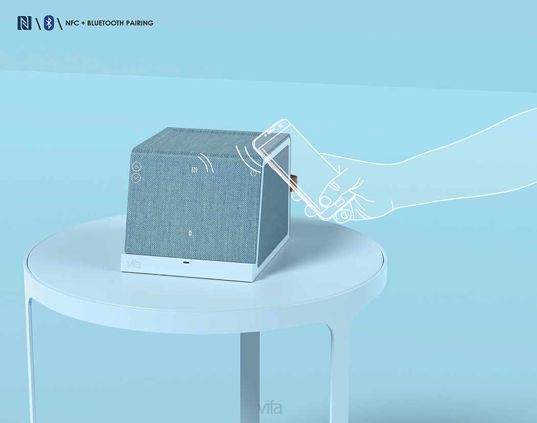 stockholm，loudspeaker box，multi-function，Three in one，Digital，