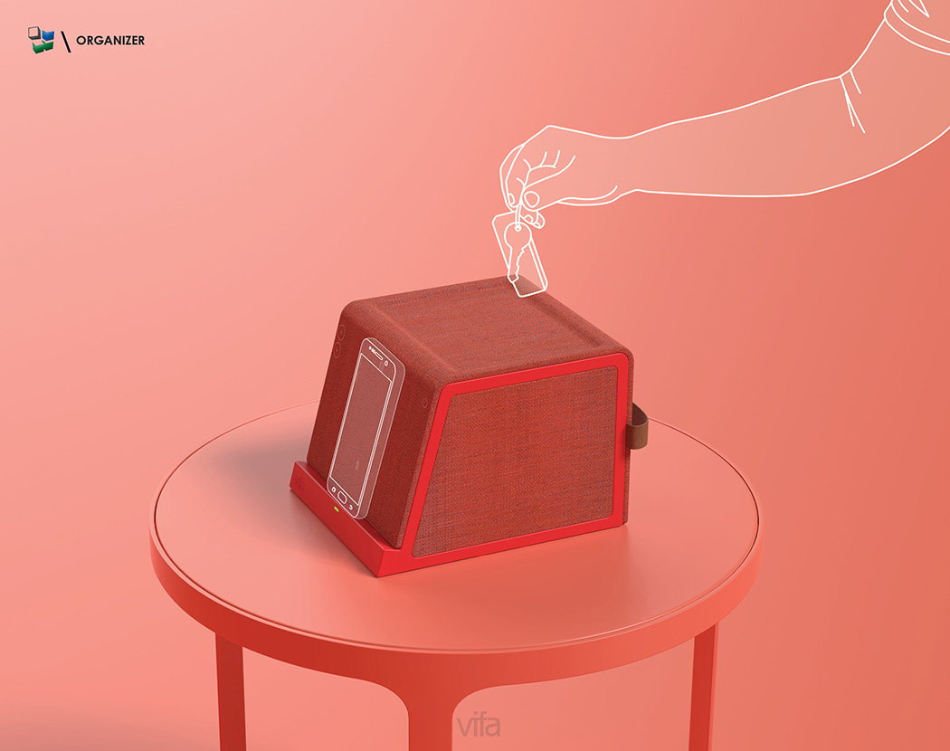 stockholm，loudspeaker box，multi-function，Three in one，Digital，