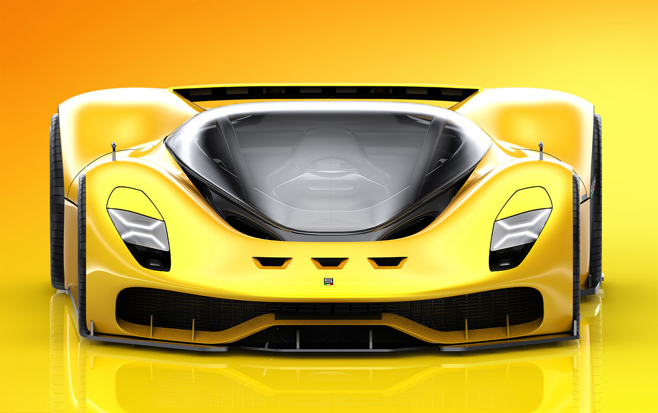 Serpente GT，Sports car，vehicle，conceptual design，