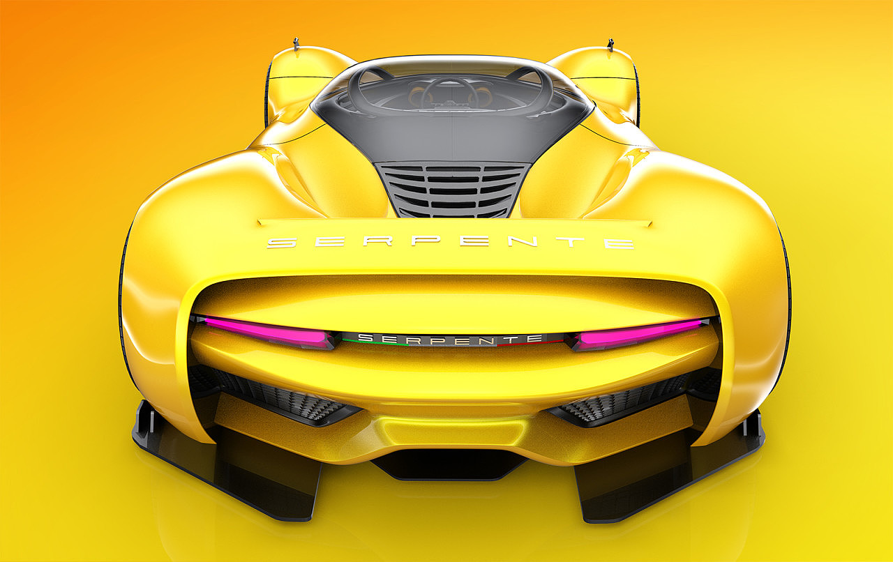 Serpente GT，Sports car，vehicle，conceptual design，