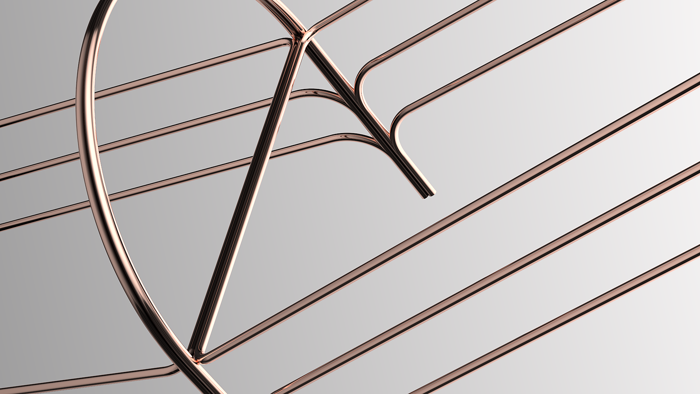 AGREE，Minimalist，Metal，chair，
