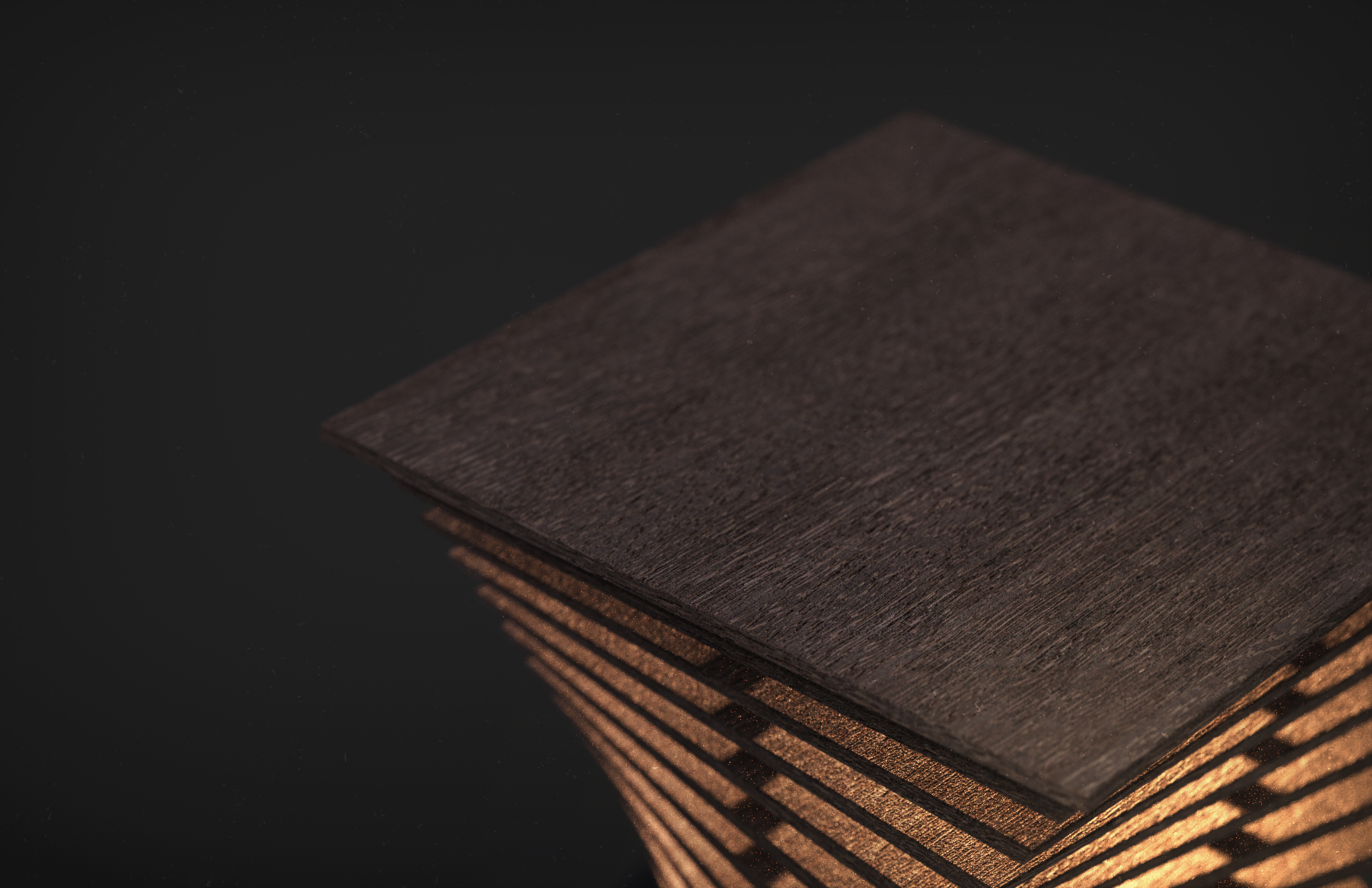 Atmosphere lamp，wooden ，90° Lighting，