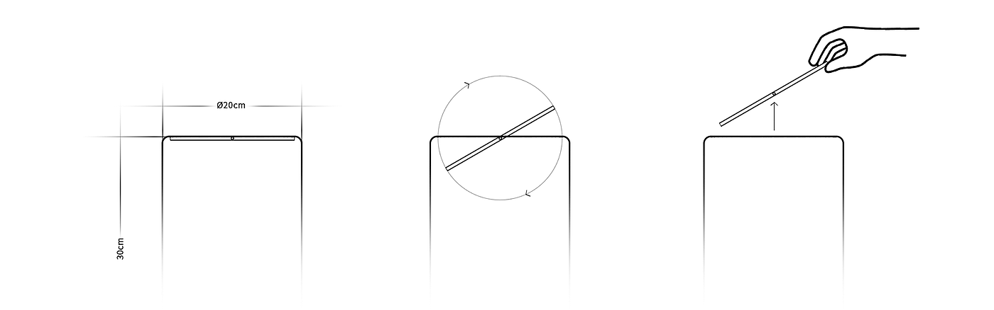 transparent，Plastic，trash can，