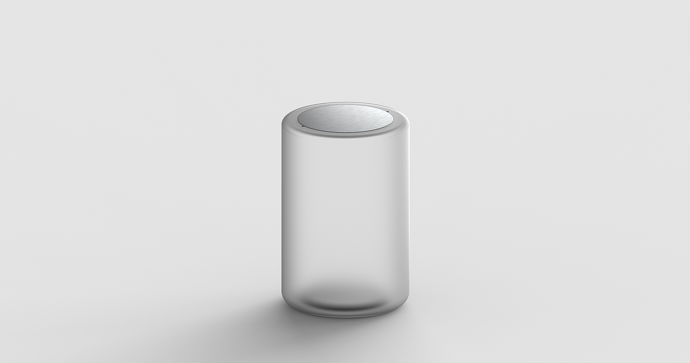 transparent，Plastic，trash can，