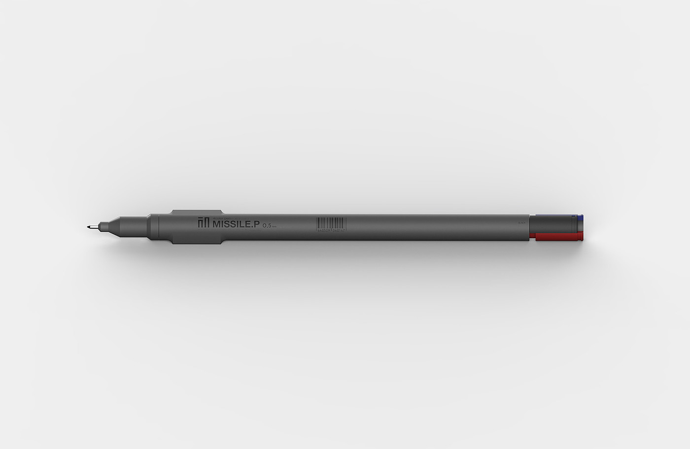 black，ball pen，MISSILE.P，